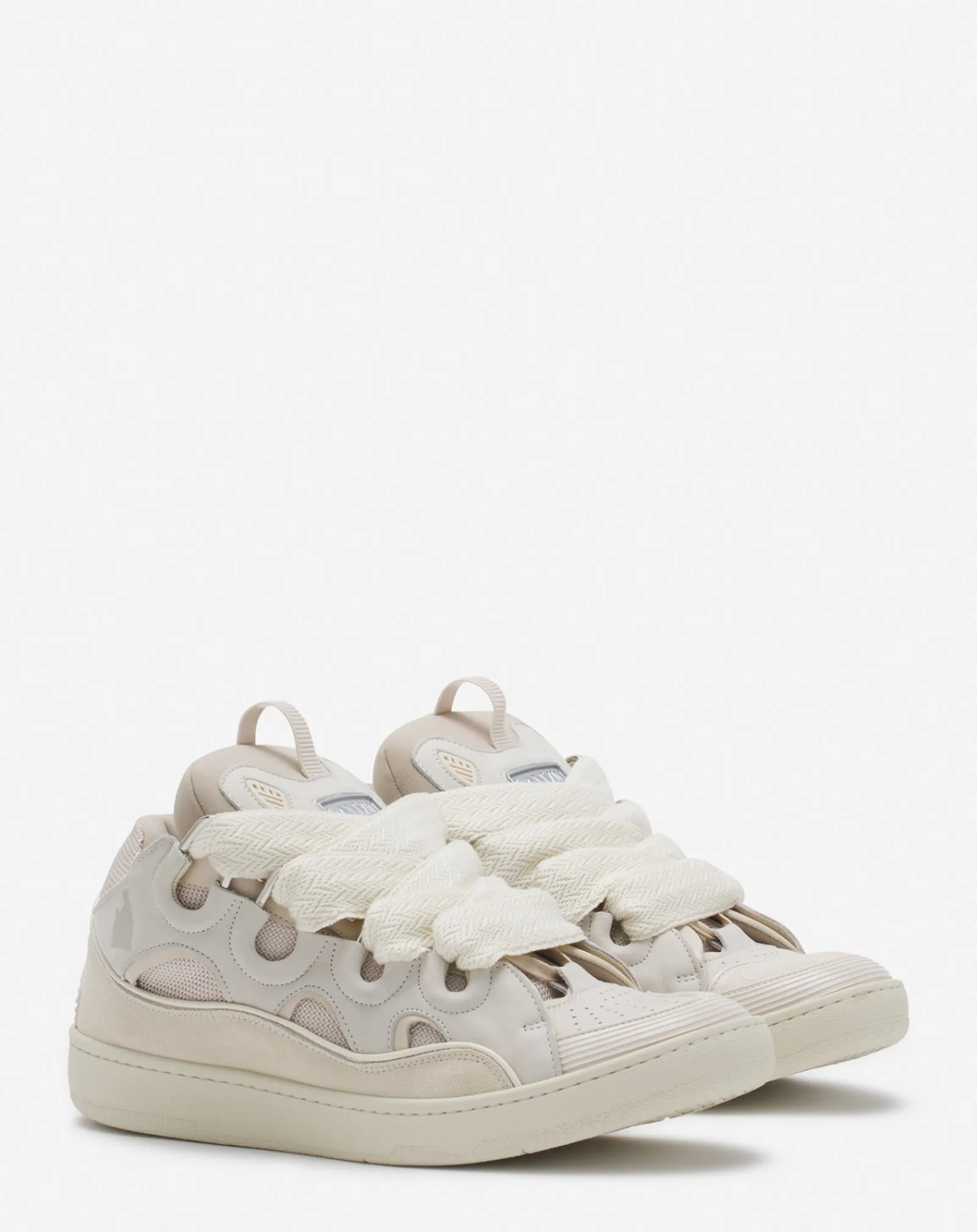 Hot Leather curb sneakers Sneakers