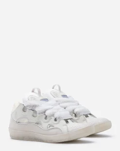Online Leather curb sneakers Sneakers
