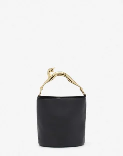 Online Leather fusion cat bucket bag Women Tote Bags & Top Handle Bags