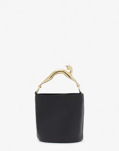 New Leather fusion cat bucket bag Women Crossbody Bags & Shoulder Bags