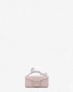 Online Leather micro pencil cat bag Women Wallets & Small Leather Goods