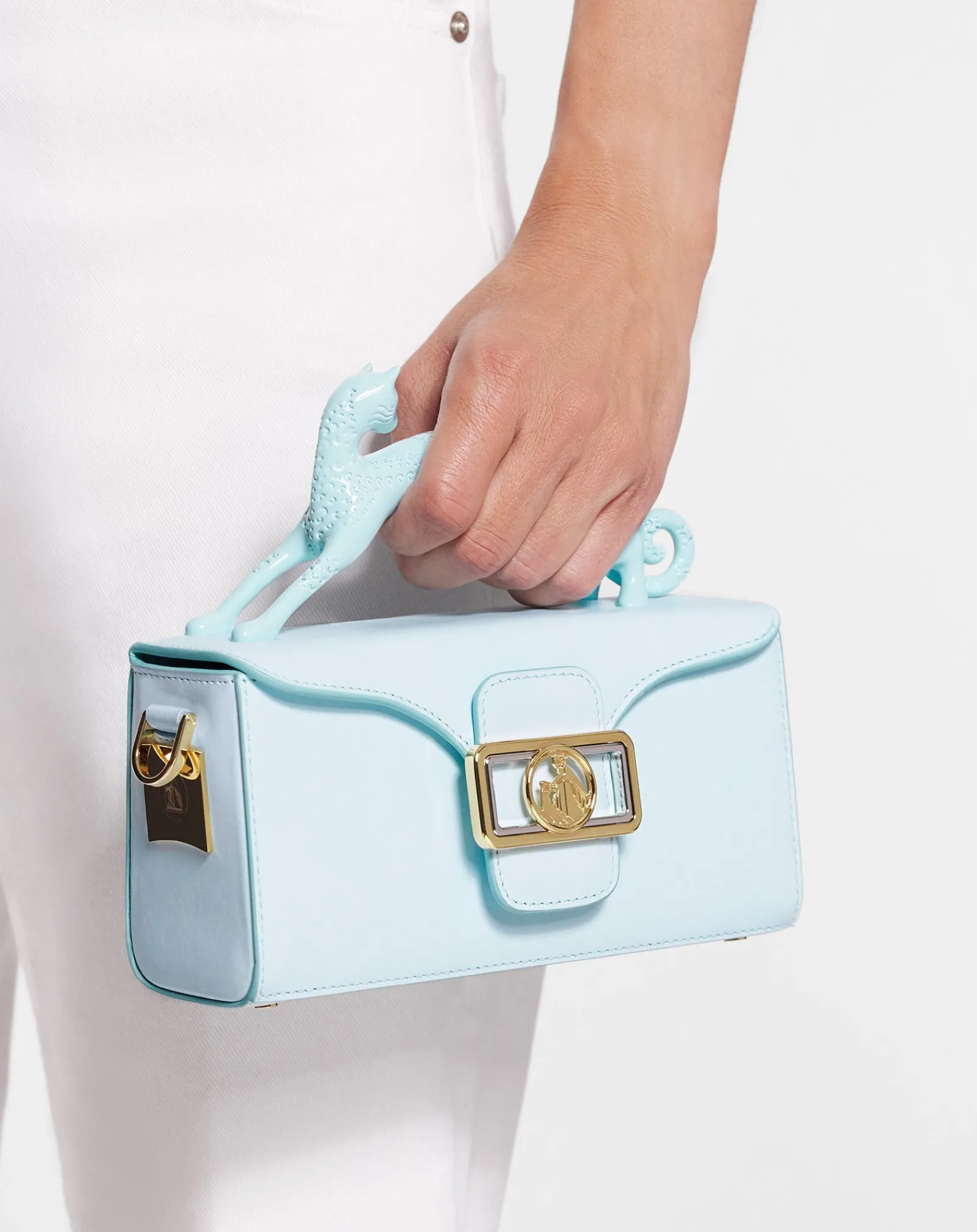 Hot Leather nano pencil cat bag Women Pencil