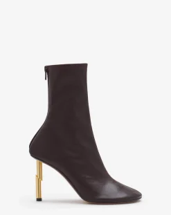 Outlet Leather sequence by ankle boots Women Boots & Booties