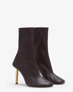 Outlet Leather sequence by ankle boots Women Boots & Booties