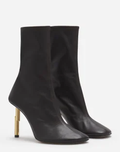 Outlet Leather sequence by ankle boots Women Boots & Booties