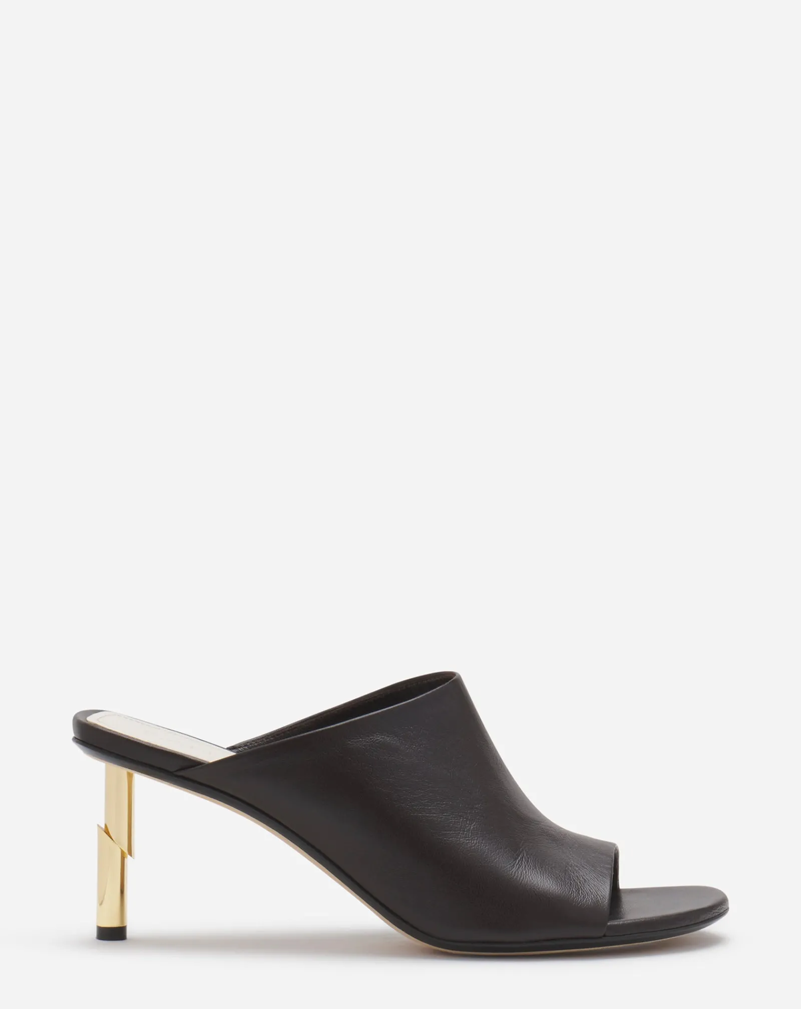 Outlet Leather sequence by mules Women Sandals & Mules