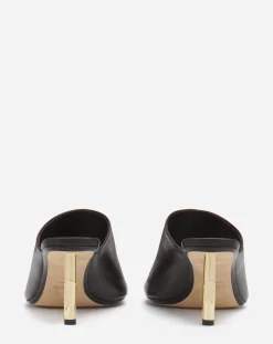 Outlet Leather sequence by mules Women Sandals & Mules