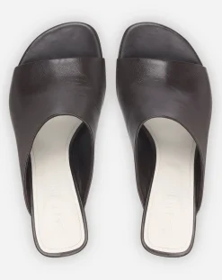 Outlet Leather sequence by mules Women Sandals & Mules