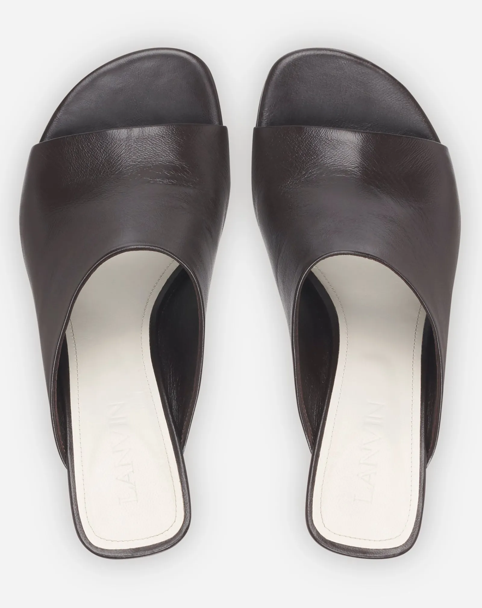 Outlet Leather sequence by mules Women Sandals & Mules
