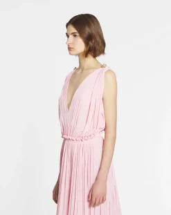 Outlet Long dress with ruffles Women Dresses