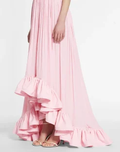 Outlet Long dress with ruffles Women Dresses
