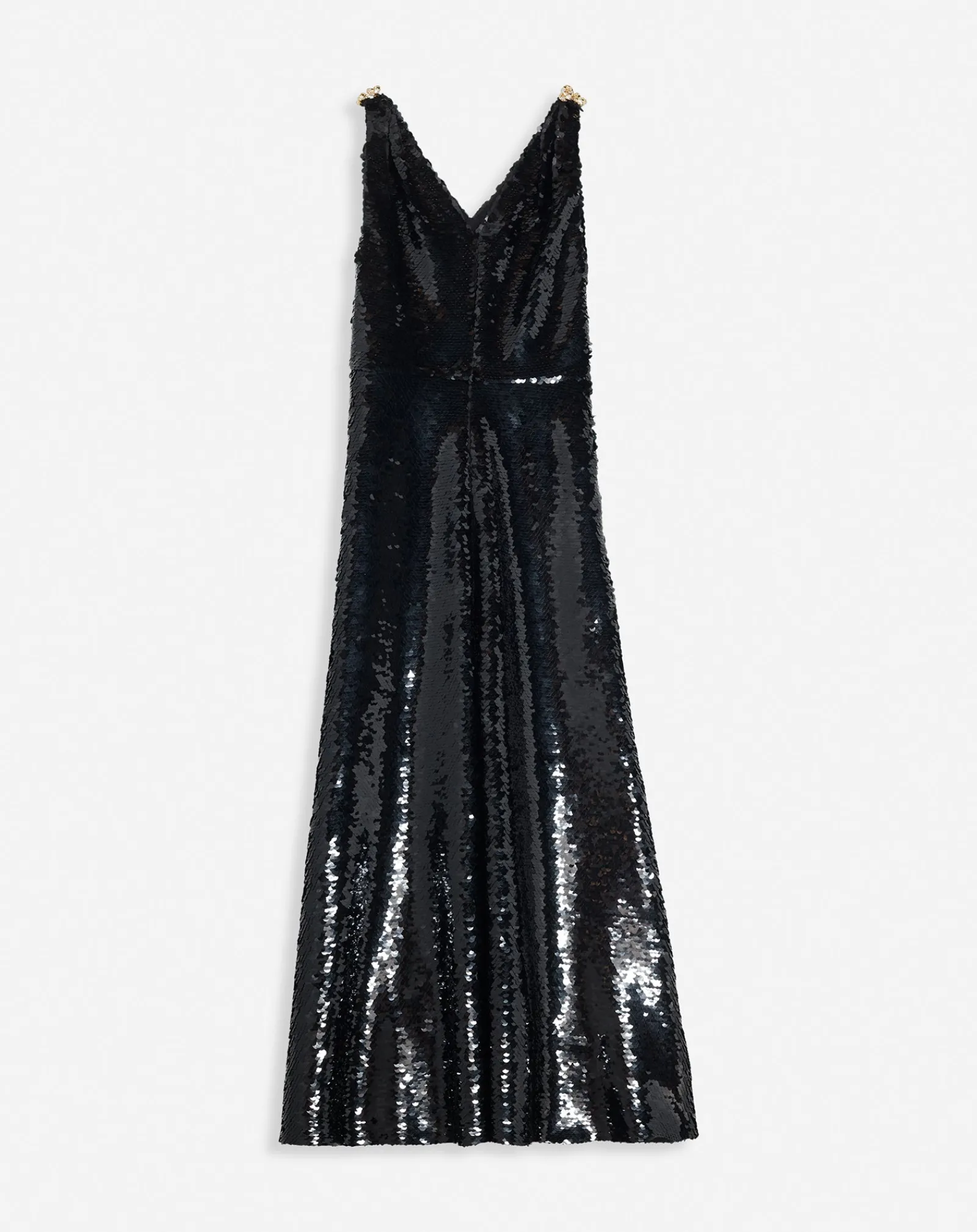 Online Long embroidered sleeveless dress Women Dresses