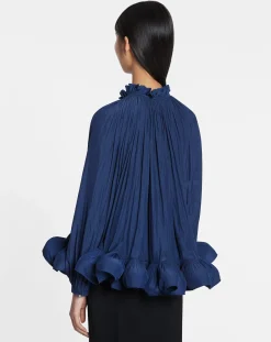 New Long-sleeve charmeuse blouse Women Tops