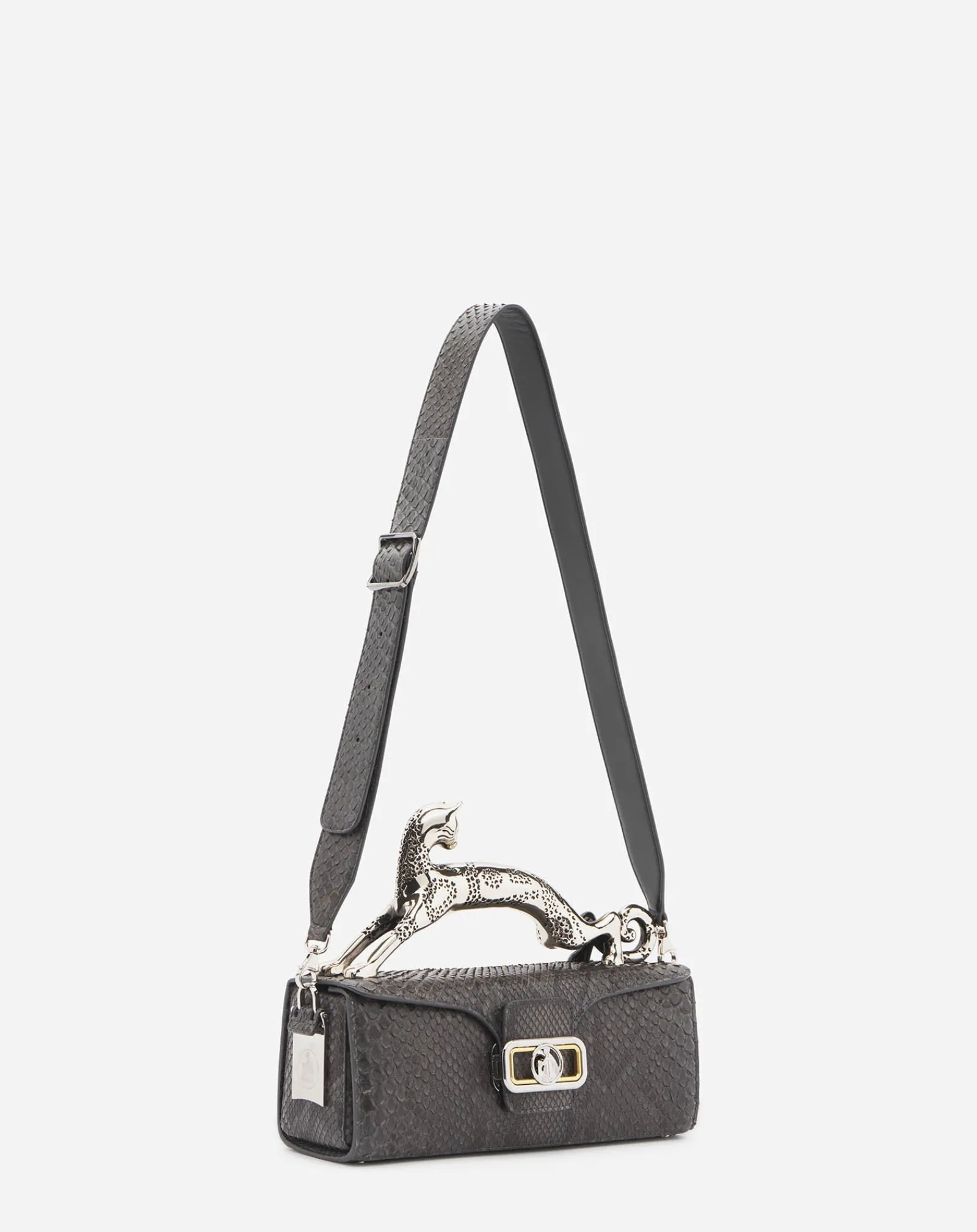 Clearance Medium pencil cat bag in python Women Tote Bags & Top Handle Bags