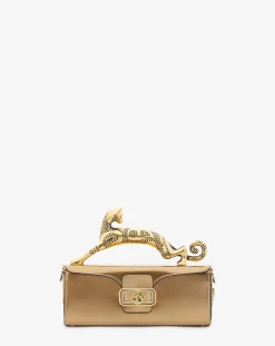 Best Medium pencil cat bag in metallic leather Women Tote Bags & Top Handle Bags