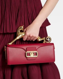 Outlet Medium pencil cat leather bag Women Pencil