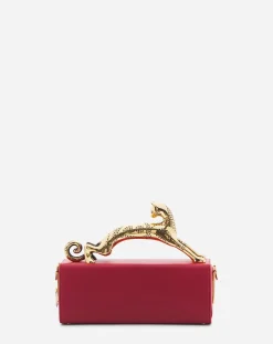 Outlet Medium pencil cat leather bag Women Pencil