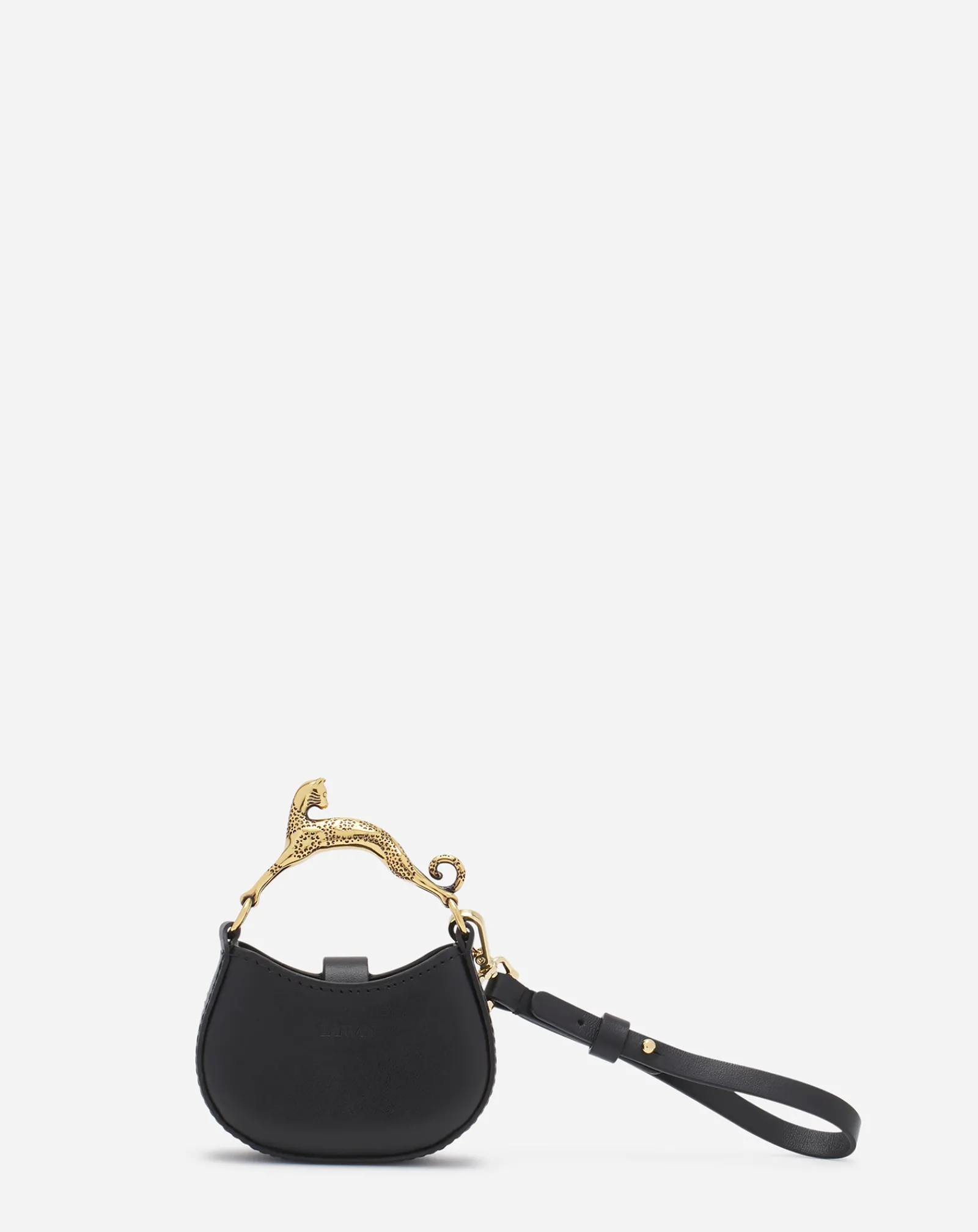 Hot Micro hobo cat charm bag in leather Women Wallets & Small Leather Goods