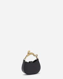 Hot Micro hobo cat charm bag in leather Women Wallets & Small Leather Goods
