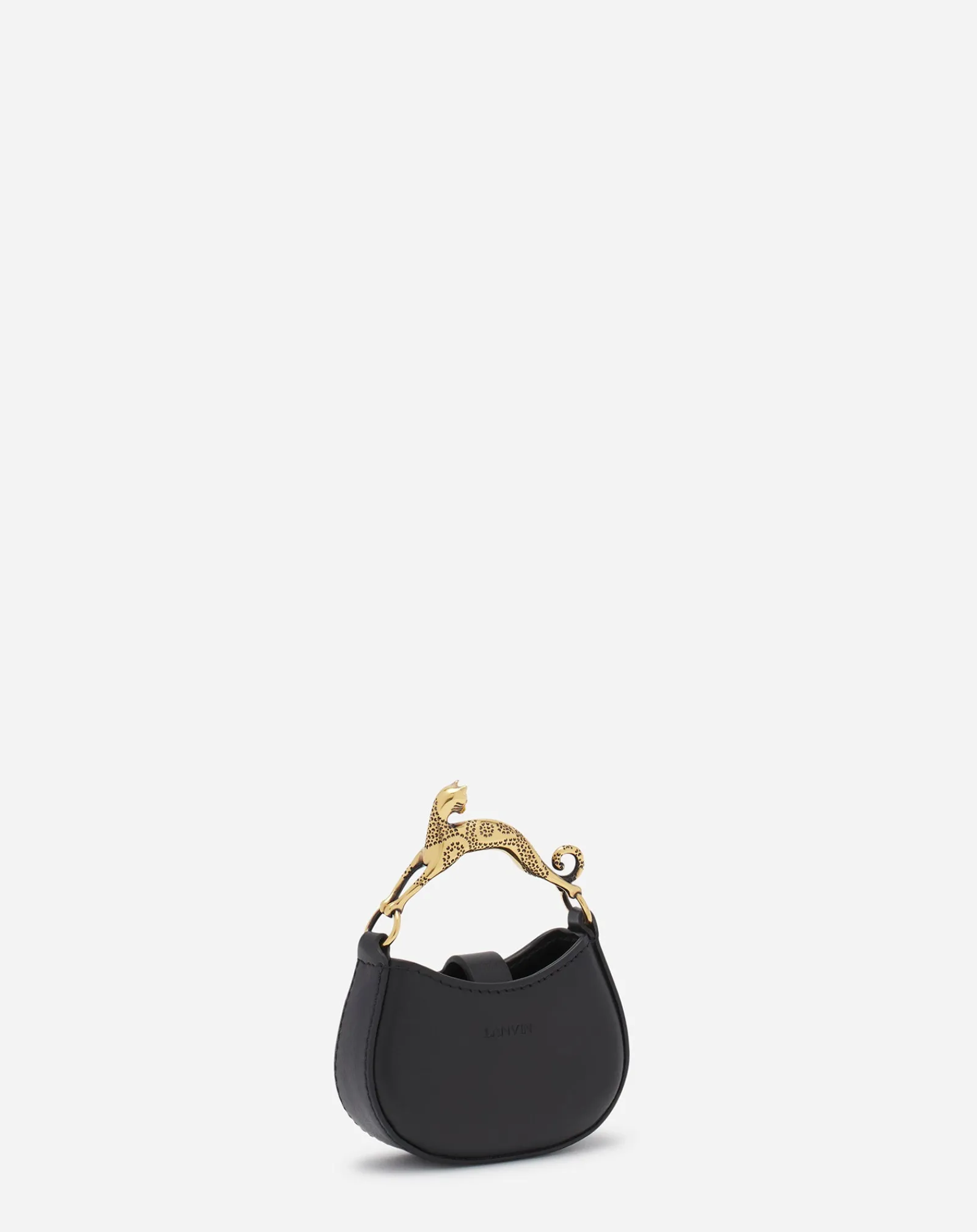 Hot Micro hobo cat charm bag in leather Women Wallets & Small Leather Goods