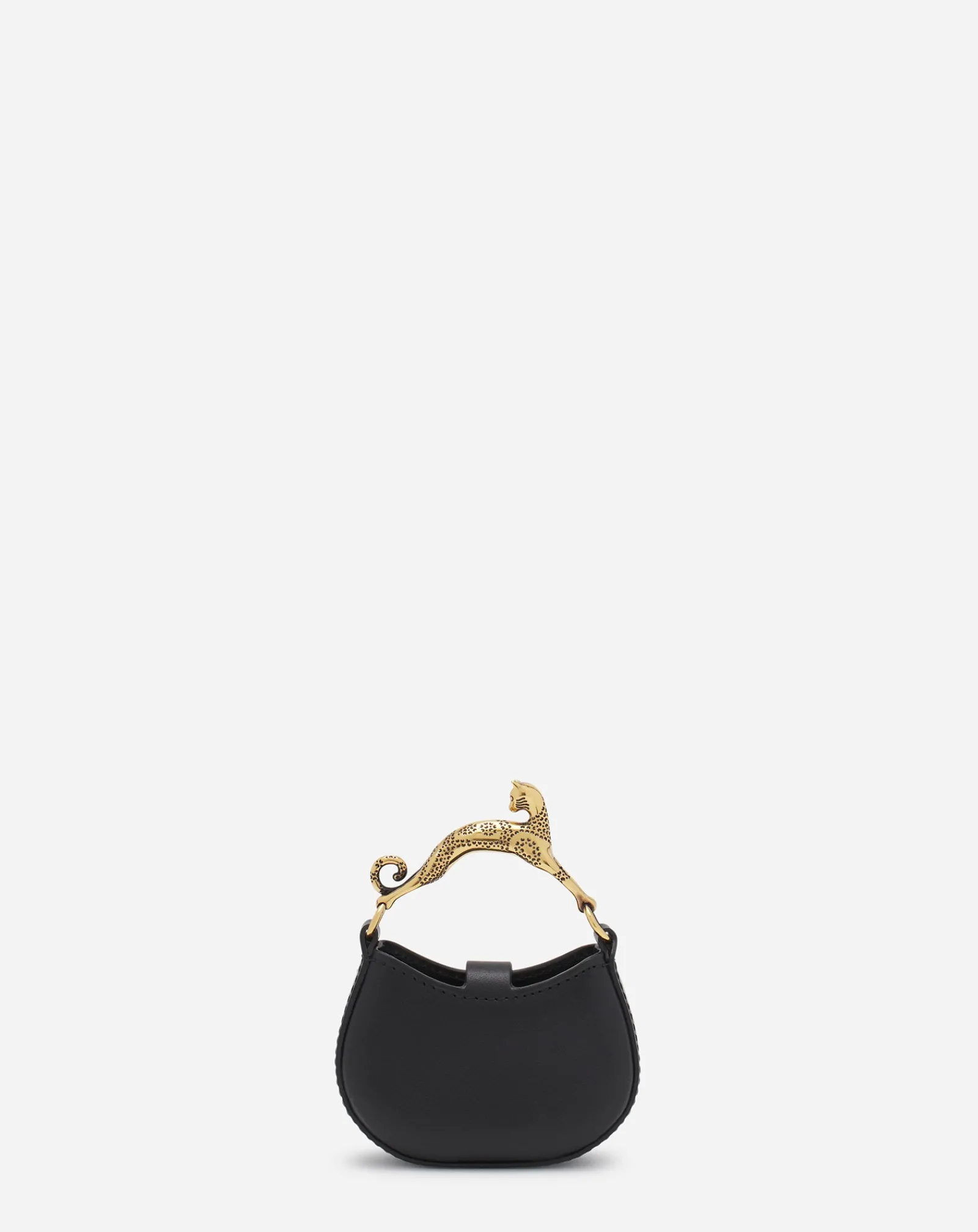 Hot Micro hobo cat charm bag in leather Women Wallets & Small Leather Goods