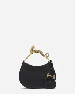 Hot Micro hobo cat charm bag in leather Women Wallets & Small Leather Goods