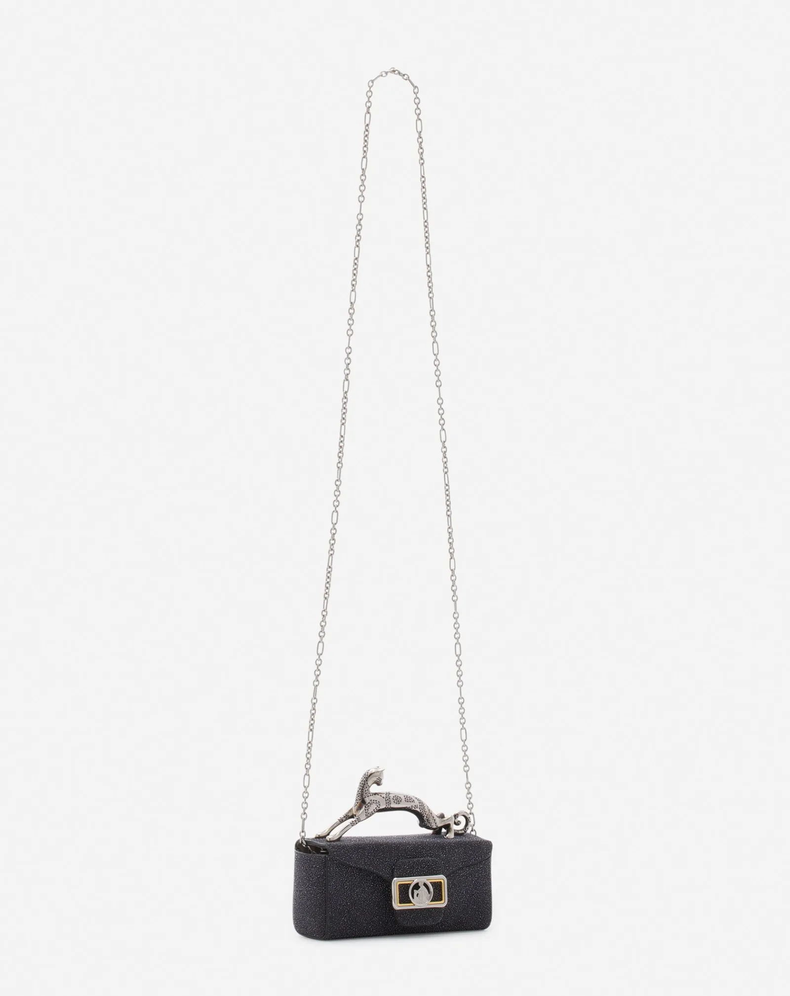 Online Micro pencil cat bag in suede Women Pencil