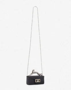 Sale Micro pencil cat bag in suede Women Wallets & Small Leather Goods