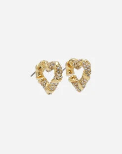 New Mélodie heart earrings Women Jewelry