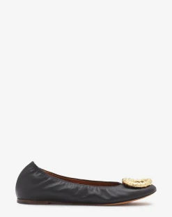 Outlet Mélodie leather ballerina flat Women Ballerinas