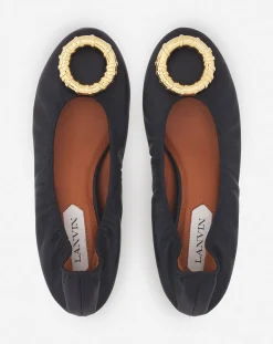 Outlet Mélodie leather ballerina flat Women Ballerinas