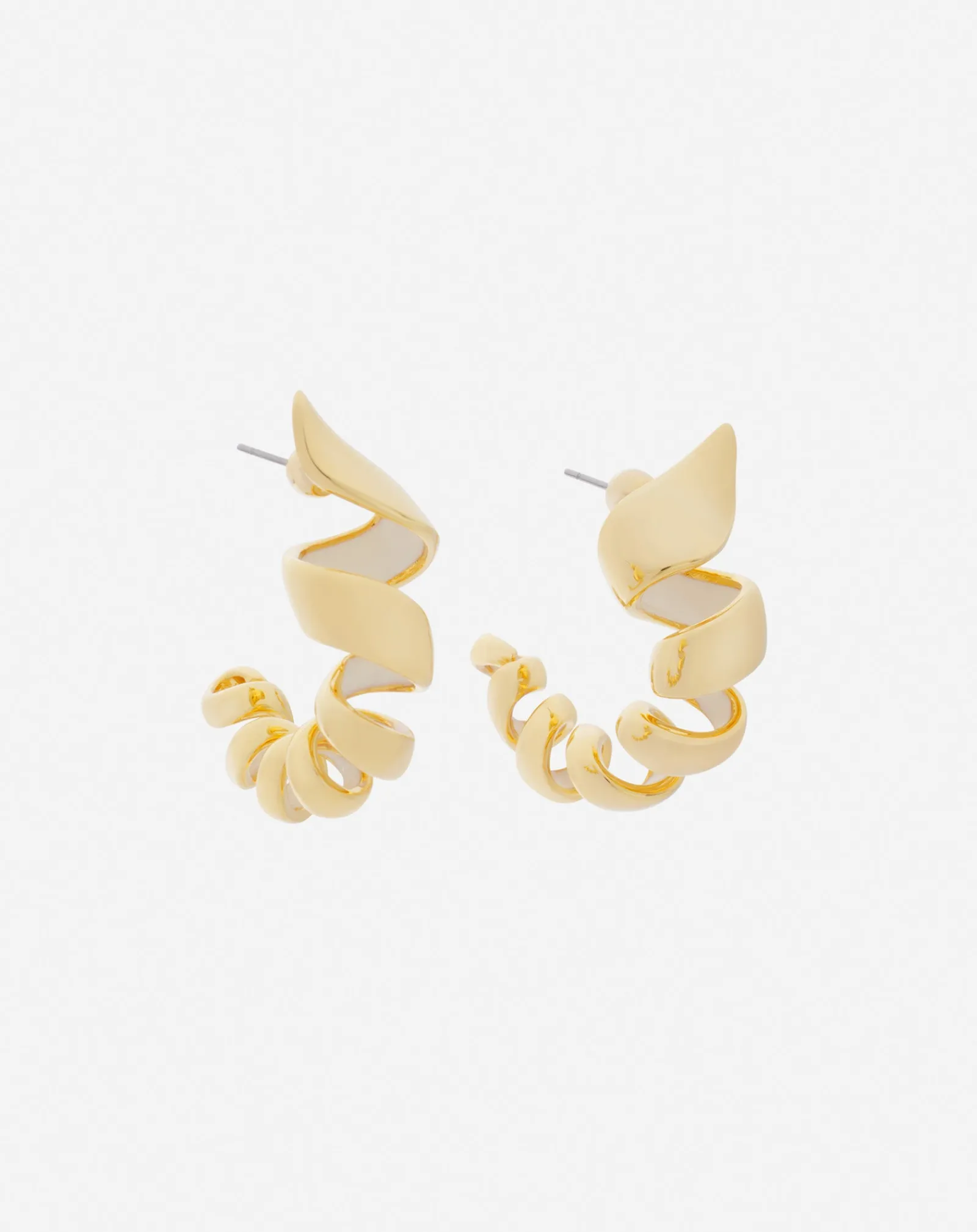 Hot Mélodie ribbon creole earrings Women Jewelry