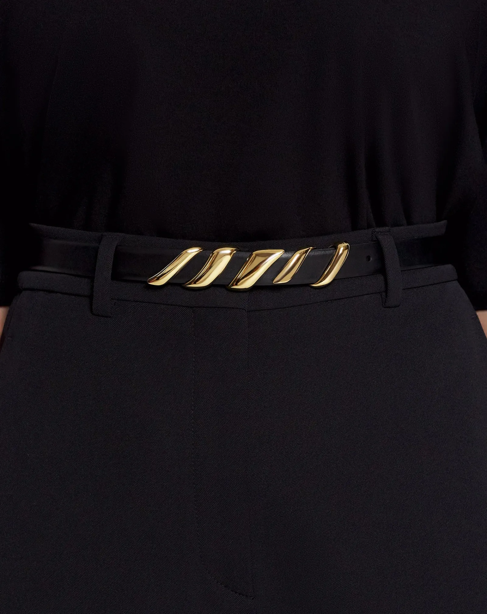 Discount Mélodie ribbon leather belt Women Belts