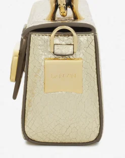 Nano pencil cat bag in crackled metallic leather Women Mini Bags & Clutches