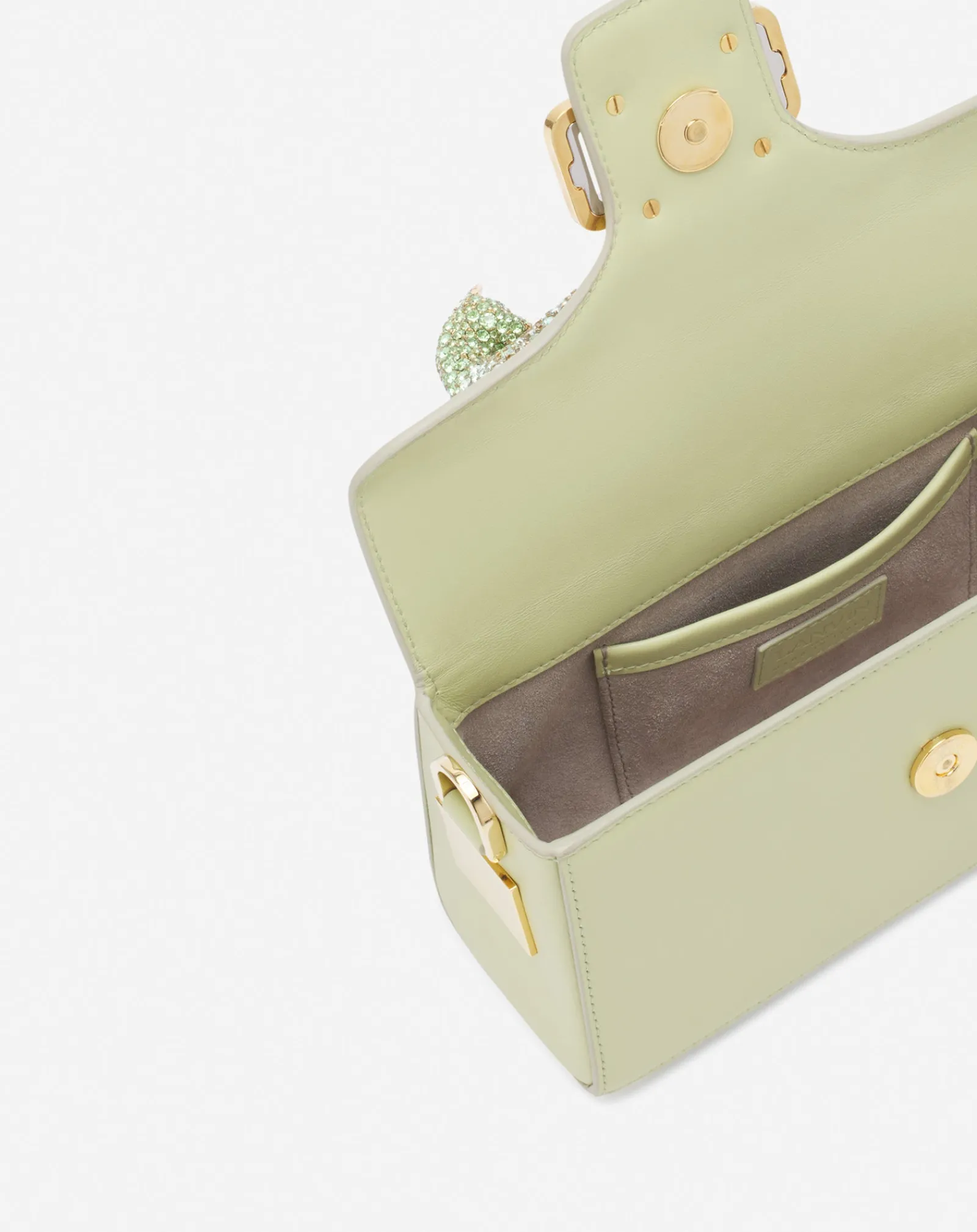 Best Nano pencil cat bag in leather and rhinestones Women Crossbody Bags & Shoulder Bags