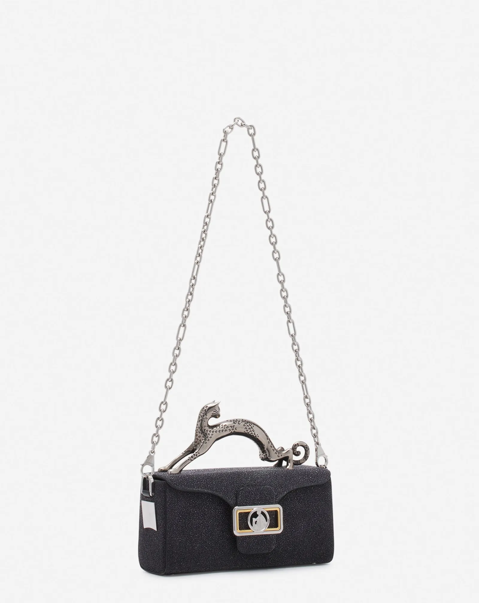 Best Nano pencil cat bag in suede Women Crossbody Bags & Shoulder Bags