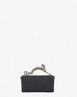 Best Nano pencil cat bag in suede Women Crossbody Bags & Shoulder Bags