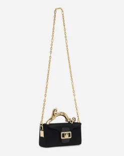 Discount Nano pencil cat bag in velvet Women Mini Bags & Clutches