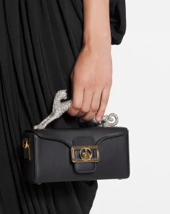 Best Nano pencil cat leather and rhinestone bag Women Crossbody Bags & Shoulder Bags