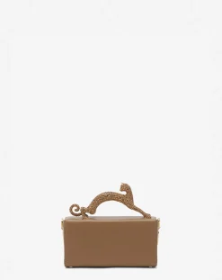 Clearance Nano pencil cat leather bag Women Crossbody Bags & Shoulder Bags