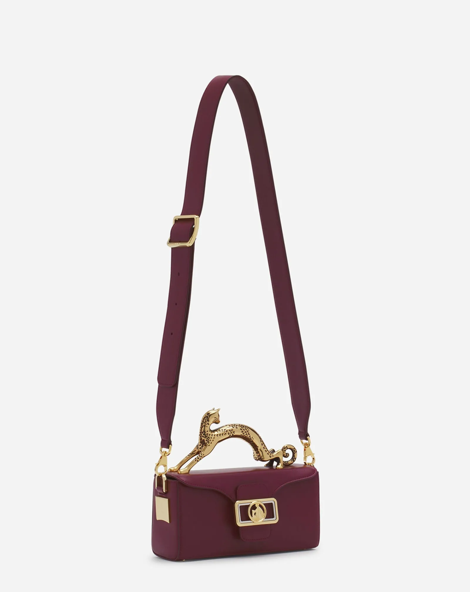 Clearance Nano pencil cat leather bag Women Crossbody Bags & Shoulder Bags