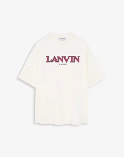 Oversized embroidered curb t-shirt Women T-shirts & Sweatshirts