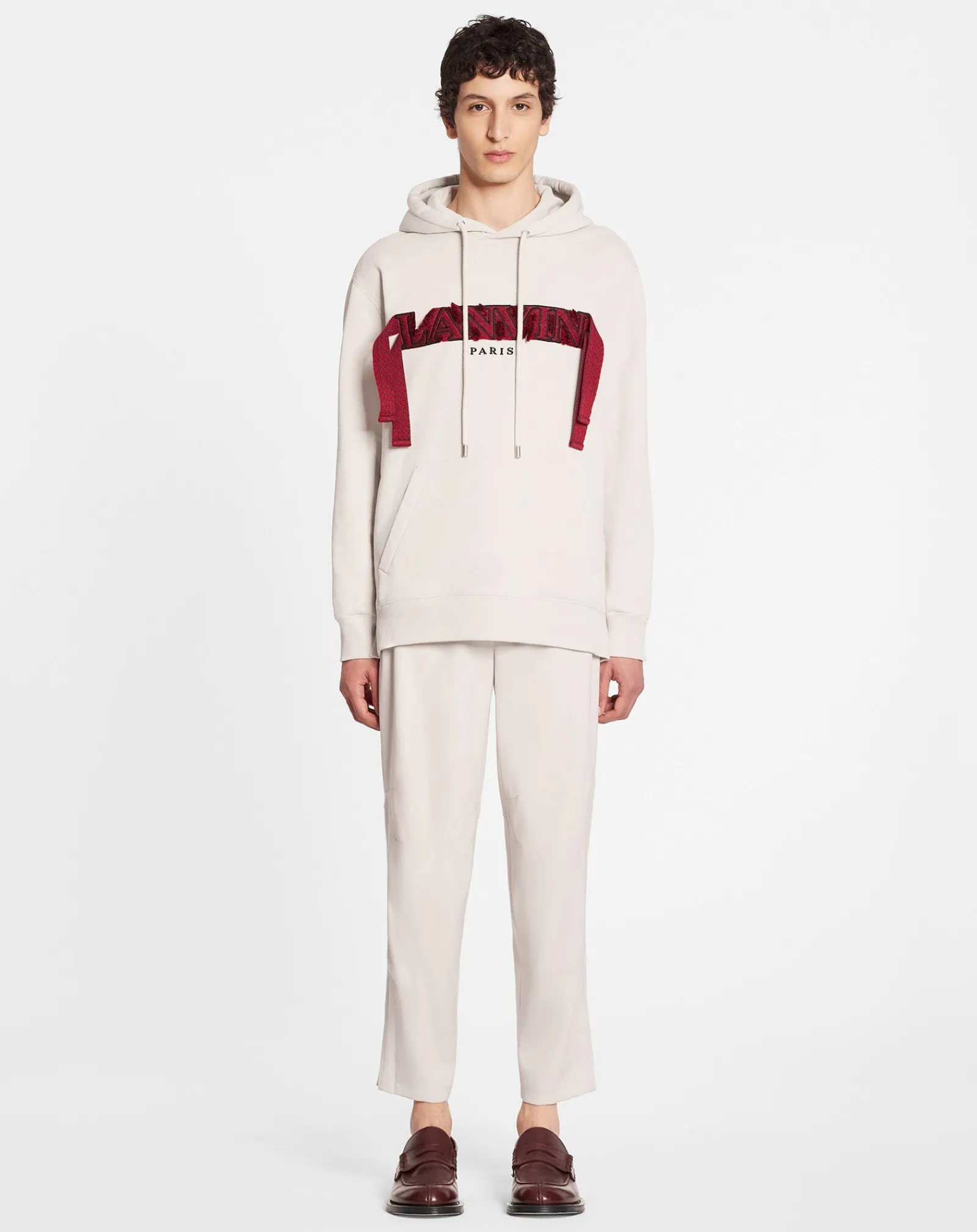 Discount Oversized curb lace hoodie Knitwear & Sweatshirts