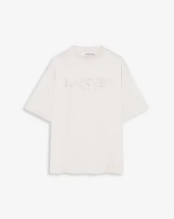 Clearance Oversized paris embroidered t-shirt Women T-shirts & Sweatshirts