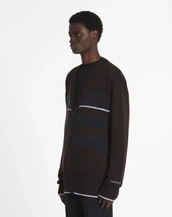 Oversized striped cardigan Knitwear & Sweatshirts