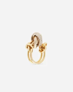 Discount Partition by knot ring Women Jewelry