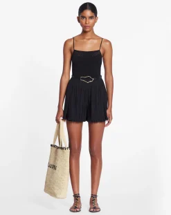 Hot Pleated shorts Women Skirts & Shorts