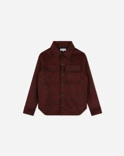 Discount Printed fleece shirt jacket BOY Boys (4-12 Years)