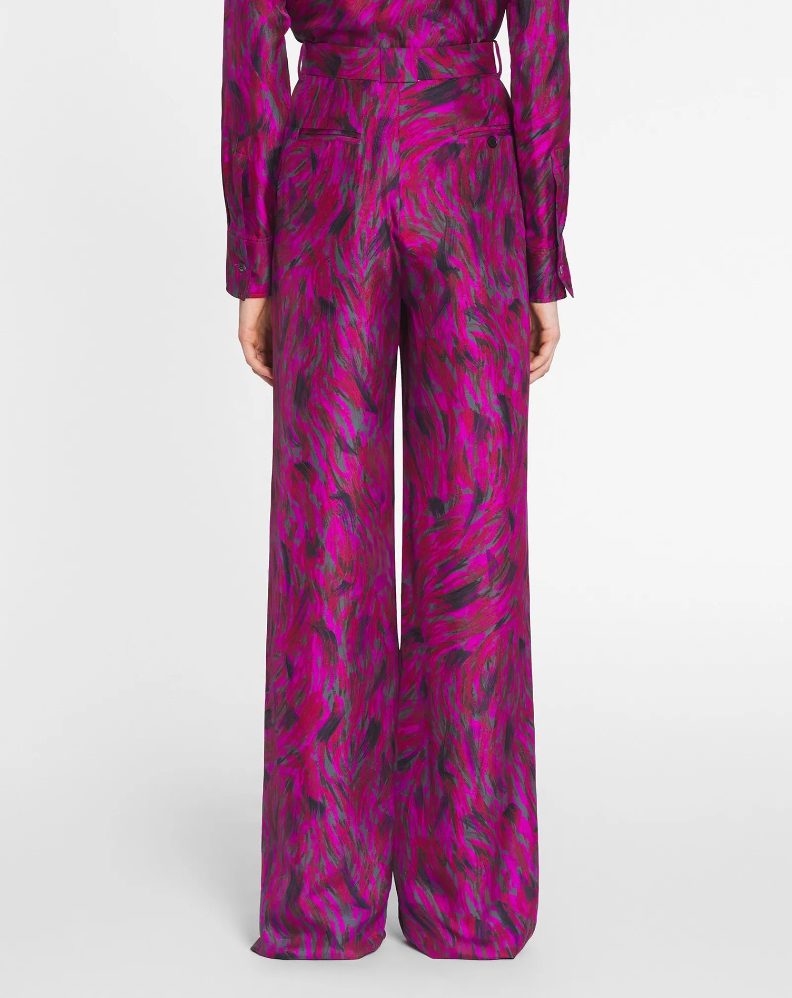 Discount Printed wide leg pants Women Pants
