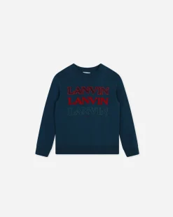 Clearance Round-neck logo sweatshirt BOY Boys (4-12 Years)